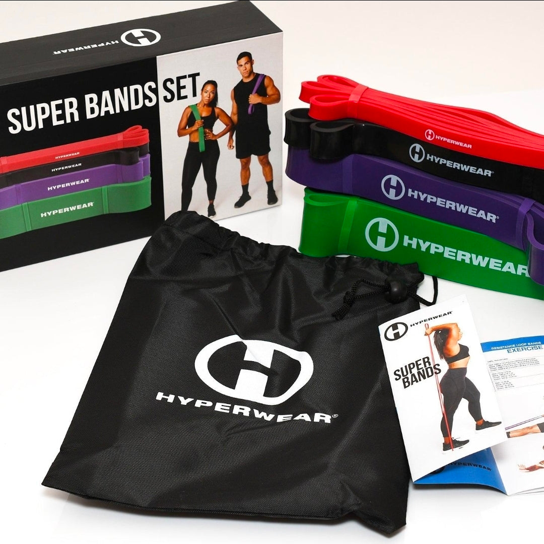 5-Piece Resistance Bands Set | Home Gym Workout Kit for Men & Women